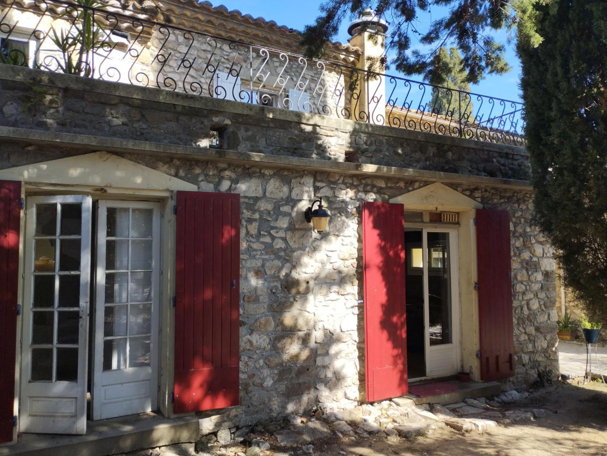 Logis Hotel Restaurant L'Esquielle Saint-Genies-de-Malgoires Exterior foto